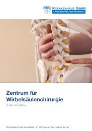 Zentrum für Wirbelsäulenchirurgie