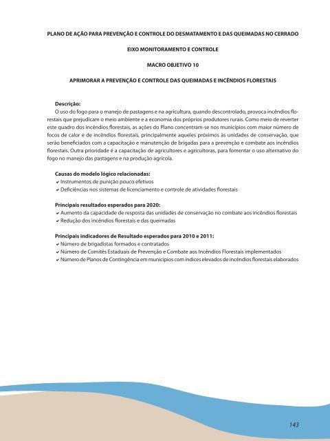 Plano de Ação para Prevenção e Controle do Desmatamento e das ...