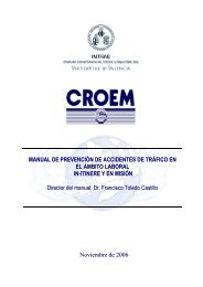 Manual de prevenciÃ³n de accidentes de trÃ¡fico en el Ã¡mbito ... - croem