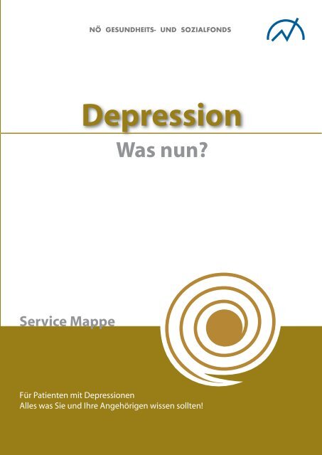 Folder Depression.indd - Hilfe zur Selbsthilfe für seelische Gesundheit