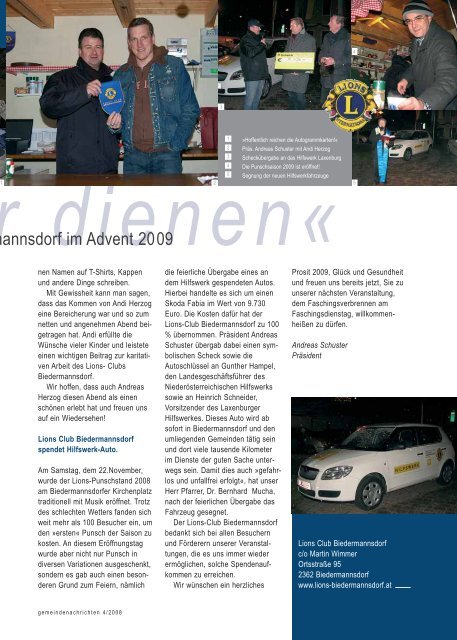 Gemeindenachrichten 2008-4 (1,61 MB) - Biedermannsdorf