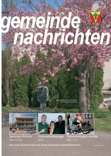 Gemeindenachrichten 2012-1 (4,53 MB) - .PDF - Biedermannsdorf