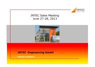 INTEC Sales Meeting June 27-28, 2013 - INTEC Engineering GmbH