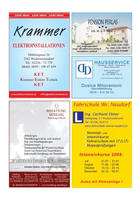 Gemeindenachrichten 2008-2 - Biedermannsdorf