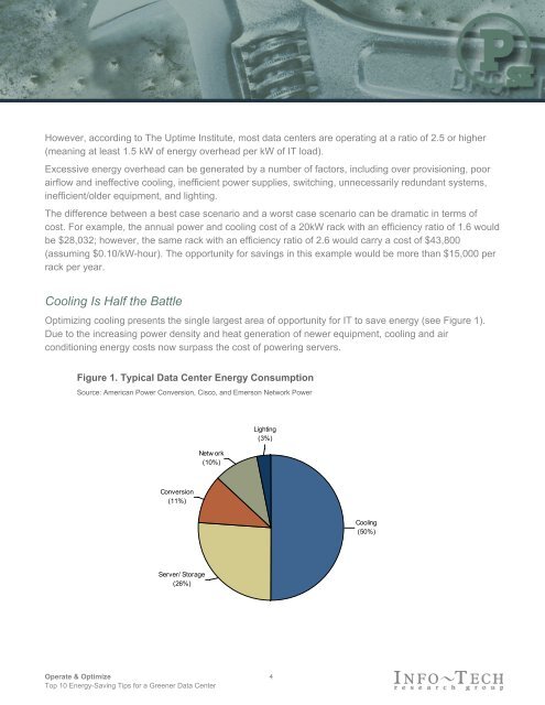 Top 10 Energy-Saving Tips for a Greener Data Center - Info-Tech ...