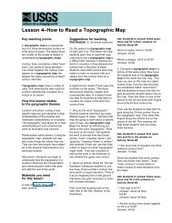 Lesson 4âHow to Read a Topographic Map - Orange.WaterAtlas.org