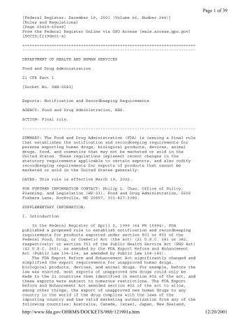 fda_xport_rule_2001_.. - 21 CFR Part 11:Your FDA Compliance ...