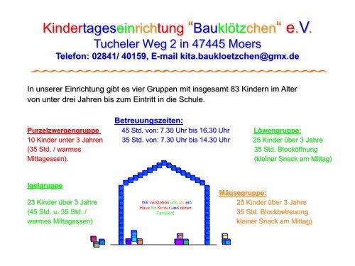 konzeption - Familienzentrum Rheinkamp-Meerfeld