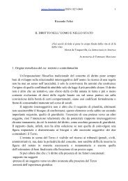 Riccardo Felici: Il diritto nell'uomo e nello stato. - Chaos e Kosmos