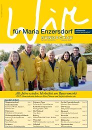 RUNDSCHAU - VP Maria Enzersdorf