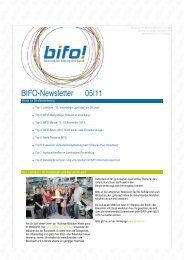 Bifo-Newsletter 05|11