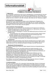 Informationsblatt