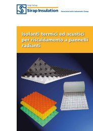 Isolanti termici e acustici Tortalla Isolanti