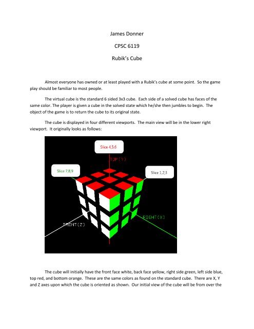 Rubik Cube Pdf