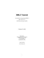 SMLC Tutorial - Ormec