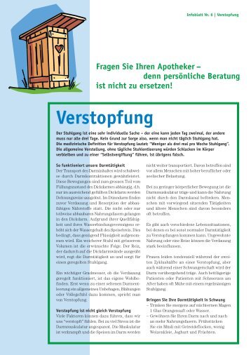 Verstopfung