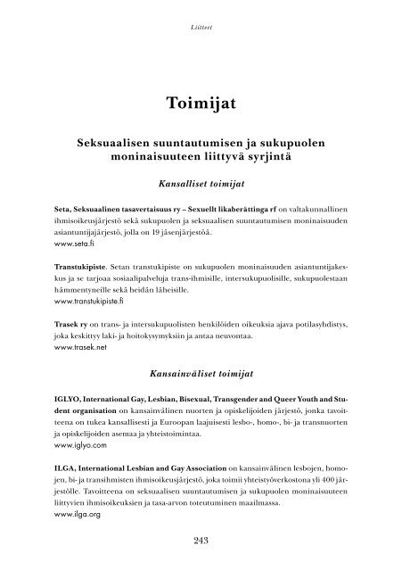 1 SYRJINTÃ SUOMESSA 2006 - Sosiaaliportti