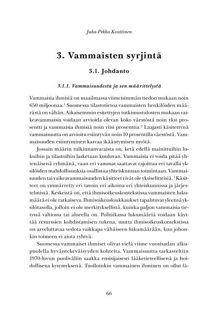 1 SYRJINTÃ SUOMESSA 2006 - Sosiaaliportti