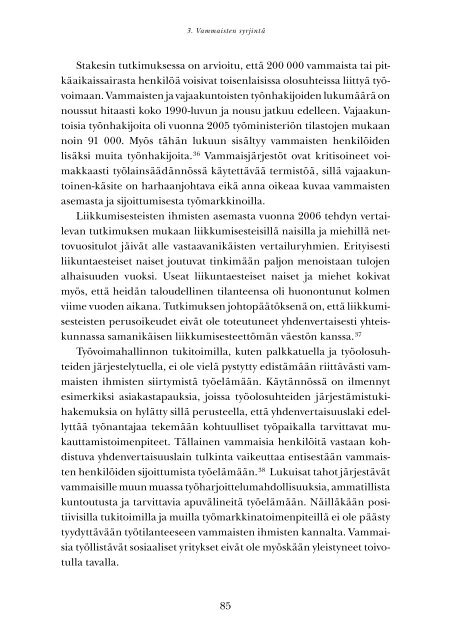 1 SYRJINTÃ SUOMESSA 2006 - Sosiaaliportti