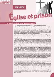 Ãglise et prison - DiocÃ¨se d'Albi