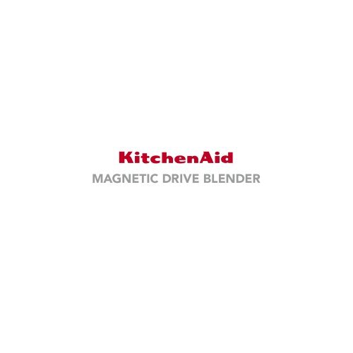 KitchenAid Magnetic Drive Blender