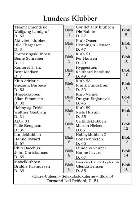 32. Ã¥rgang Â· Nr. 1 Â· Januar 2004 - lundens.net