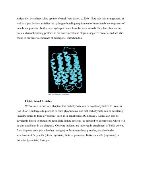 Chapter 9 - Lipids and Biological Membranes