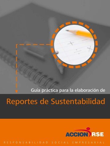 GuÃ­a para Elaborar Reportes de Sustentabilidad - Mapeo de ...