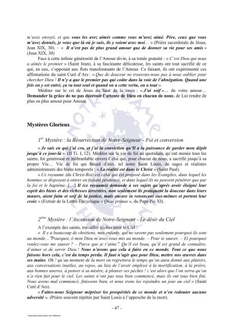 27 30-31 mai et 1 er juin 2009 Dossier - Que votre rÃ¨gne arrive