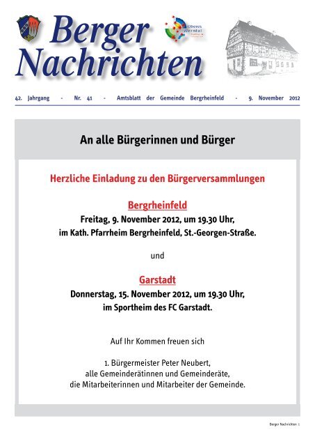 Berger Nachrichten - Revista Verlag