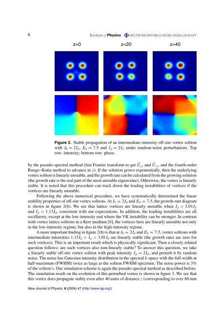 Stability of vortex solitons in a photorefractive optical lattice