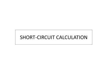 Short Circuit Calculation File - IIEE - UAE