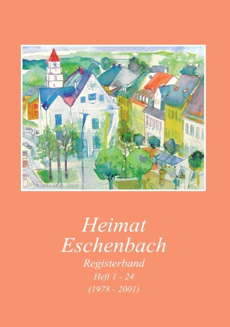 Heimat Eschenbach Registerband - heimatverein-eschenbach