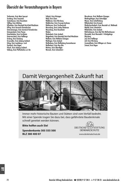 Veranstaltungsprogramm Bayern - Donaukurier