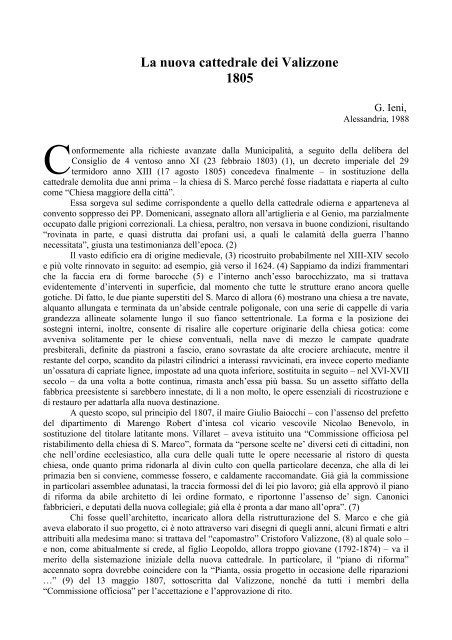 Clicca per scaricare il documento PDF - Diocesi di Alessandria