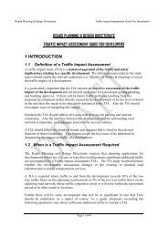 roads planning & design directorate traffic impact assessment guide ...