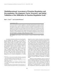 Multidimensional Assessment of Emotion Regulation ... - PsychWiki