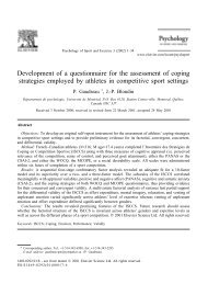 Development of a questionnaire for the assessment of ... - PsychWiki