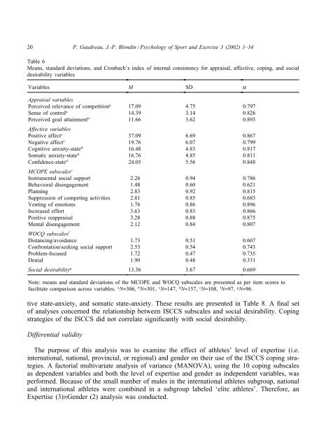 Development of a questionnaire for the assessment of ... - PsychWiki