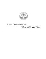 China's Railway Project: Where will it take Tibet? (2001)