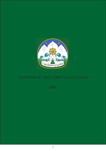 CHARTER OF THE TIBETANS-IN-EXILE