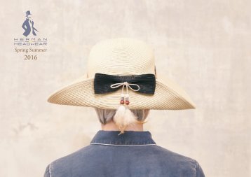 HERMAN HEADWEAR - spring summer 2016