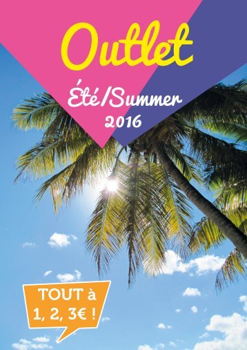 Outlet - spring summer 2015