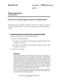 BR-Drs. 219/13 - Institut fÃ¼r Urheber