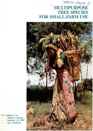 MULTIPURPOSE TREE SPECIES FOR SMALL-FARM USE ...