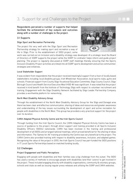 SIDO Evaluation Executive Summary - Sligo Sport and Recreation ...