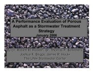 A Performance Evaluation of Porous Asphalt as a Stormwater ...