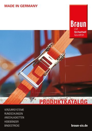 Braun PRODUKTKATALOG 2015