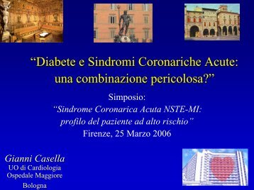 Diabete e SCA, una combinazione pericolosa - Anmco