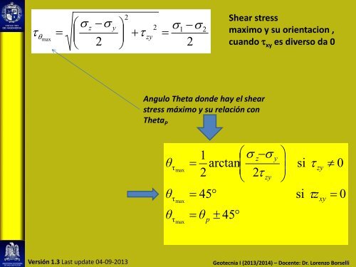 Geotecnia 1 - Parte III - LORENZO BORSELLI